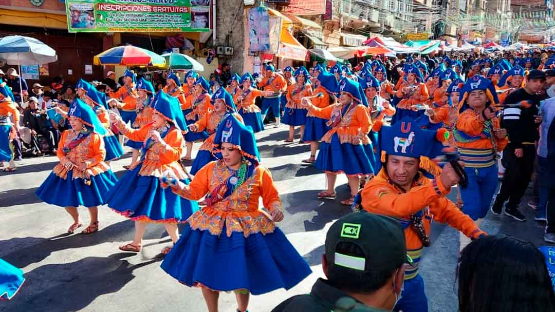 La Paz vivió la Entrada Folklórica de Jesús del Gran Poder con más 70.000 bailarines y 8.000 músicos.