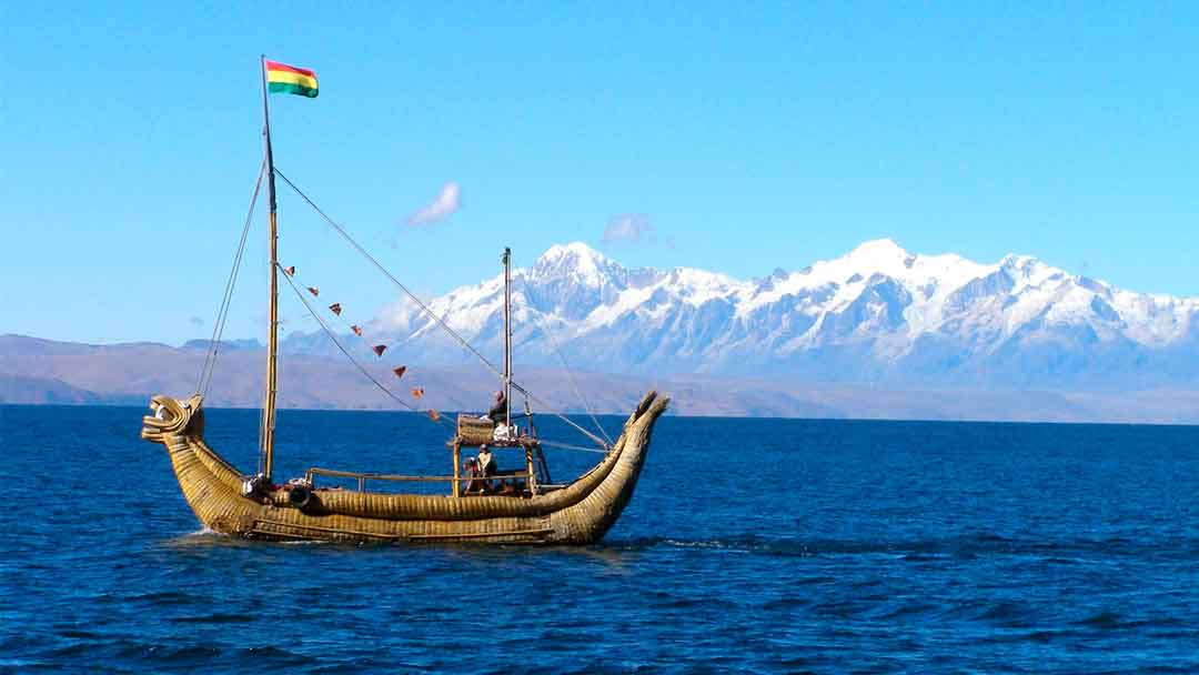 El lago Titicaca, en La Paz.