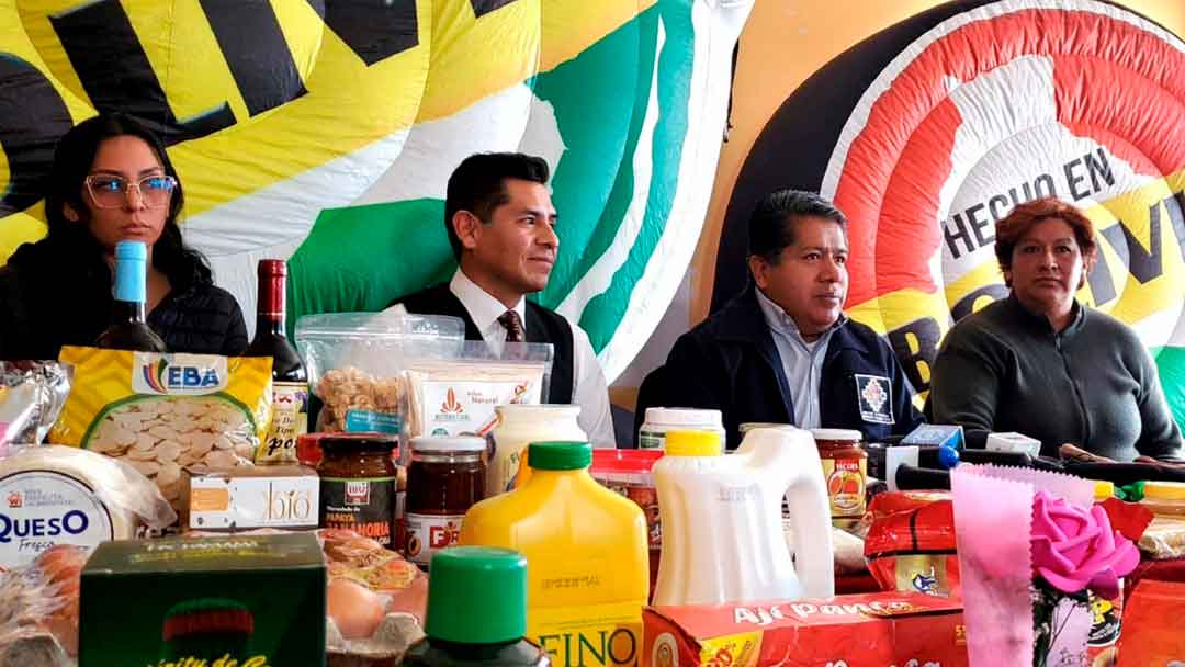 Lanzamiento de la Feria "Hecho en Bolivia" de El Alto.