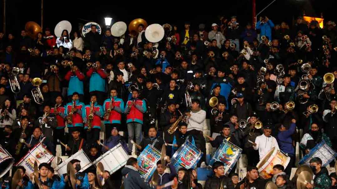 En el lanzamiento oficial de la XXII Festival de Bandas en Oruro