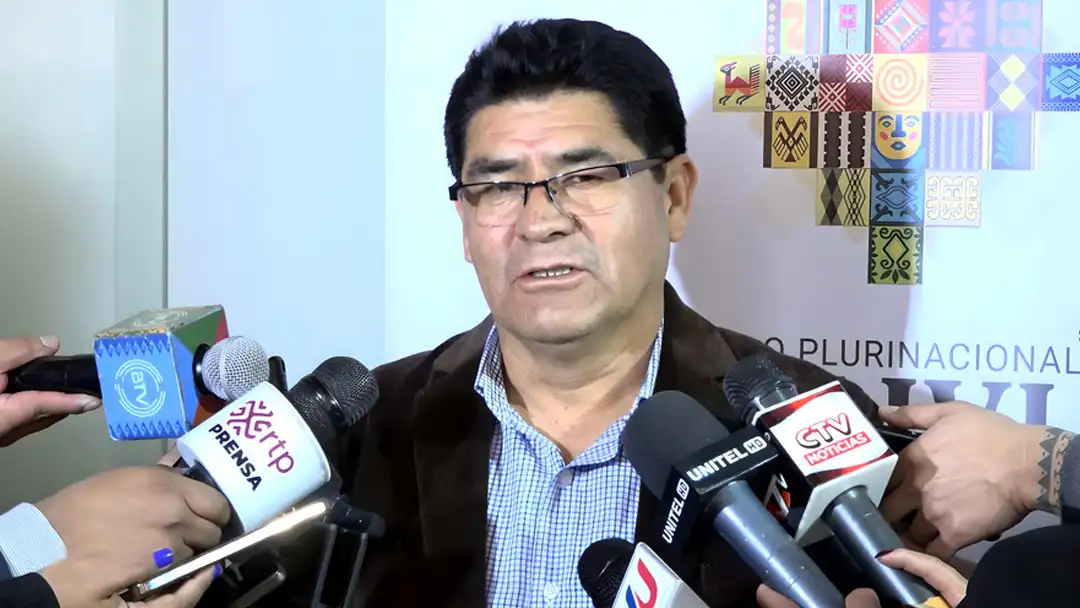 El ministro de Educación, Omar Veliz.