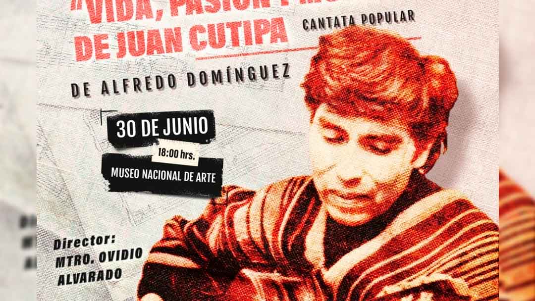 El Centro de la Revolución Cultural y la Orquesta Movimiento Sinfónico de El Alto invitaron a la presentación sinfónica de “Vida, pasión y muerte de Juan Cutipa”.