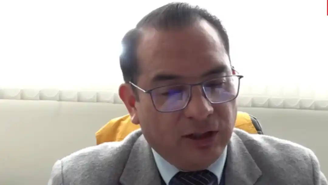 El jefe de Epidemiología de Potosí, Osman Quintana.
