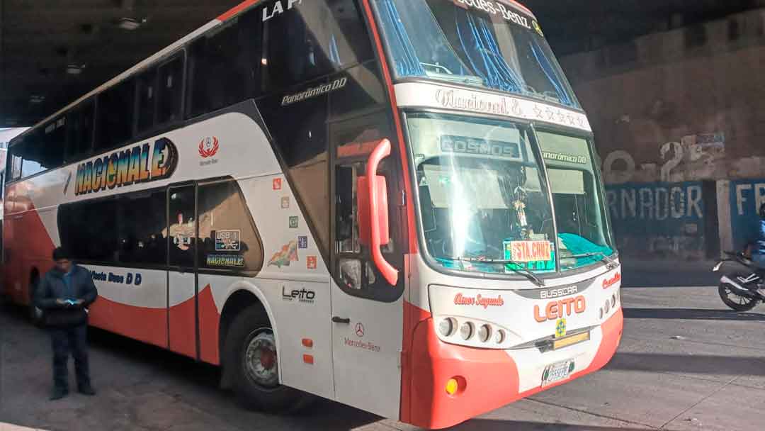 Terminal terrestre de la ciudad de La Paz