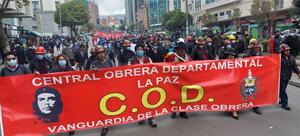 COD La Paz y Fabriles se pronuncian en contra del auspicio de “Burguesa” a la fiesta del Gran Poder