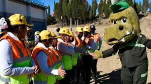 En El Alto realizan el lanzamiento de Brigadas Escolares de Seguridad Ciudadana
