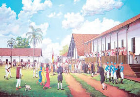 Revolución del 24 de septiembre de 1810, Santa Cruz