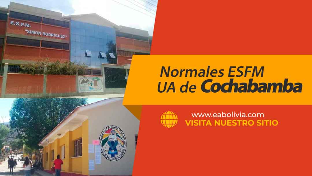 Lista de normales ESFM de Cochabamba