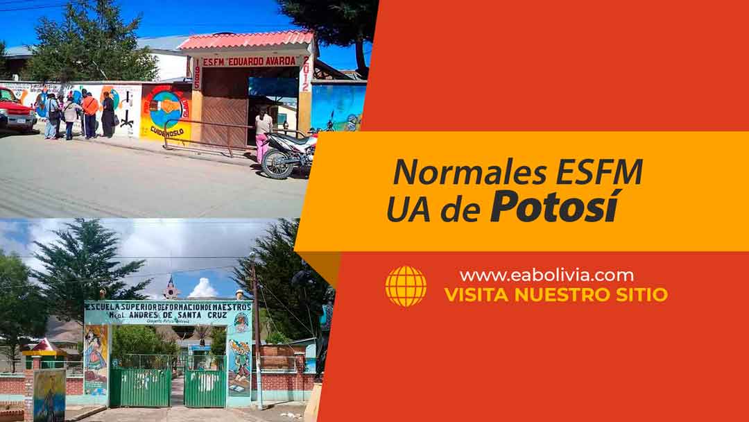 Normales ESFM de Potosí