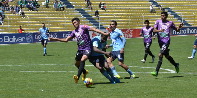 Bolívar ganó ayer al mediodía a Real Potosí por 3-2
