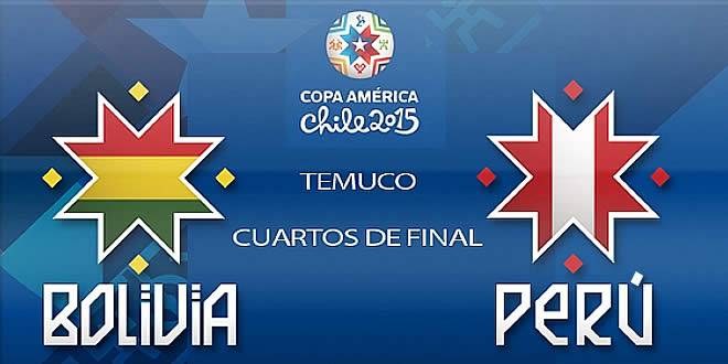 Bolivia vs Perú cuartos de final Copa América 2015