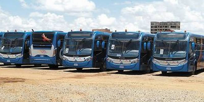 Los buses Sariri permanecen inactivos.