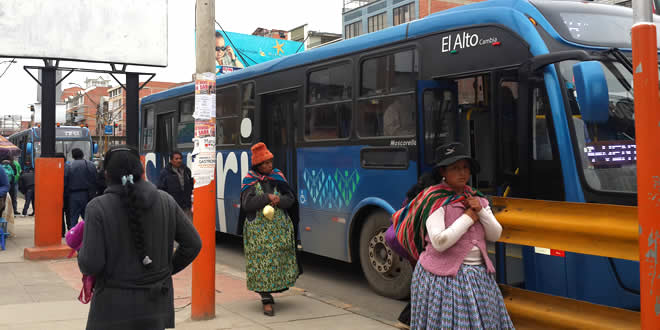 Parada de los buses Sarir