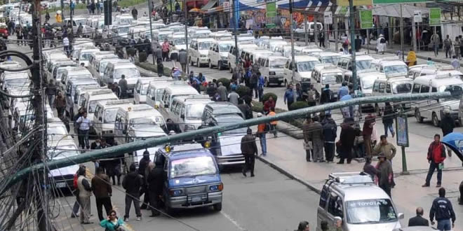 Transporte en La Paz