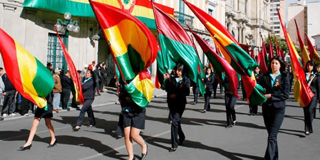 Desfiles engalanarán actos de homenaje a los 206 años de la gesta libertaria de La Paz.