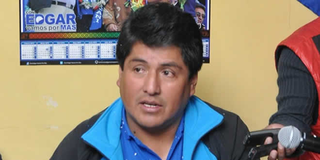 Ex alcalde de El Alto, Edgar Patana,