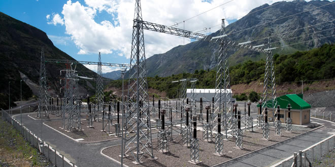 Una central eléctrica en Bolivia