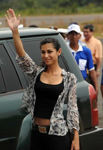 Jessica Jordan, ex candidata a la Gobernación de departamento Beni.