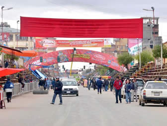 Carnaval de Oruro: Graderías