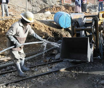 Cooperativas mineras en Bolivia