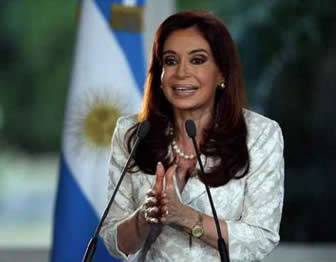 Cristina Fernandez de Kirchner, presidente de Argentina