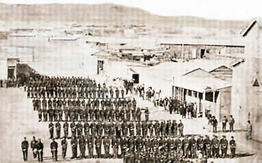 La invasión chilena del 14 de febrero de 1879