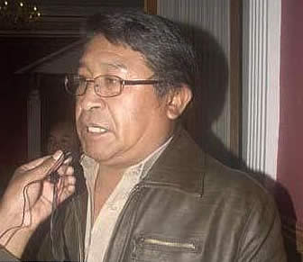 Jacinto Quispaya, presidente de la ACFO