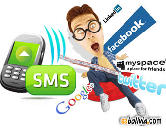 Los mensajes SMS versus las redes sociales