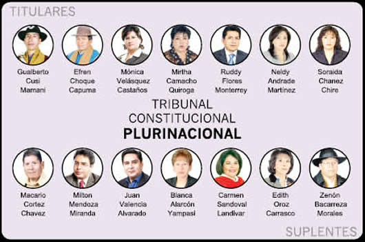 Tribunal Constitucional Plurinacional de Bolivia