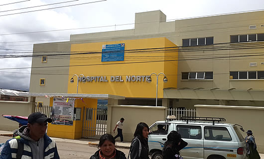 Hospital del Norte de la ciudad de El Alto