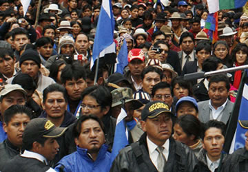 El Alto cierre de campaña del MAS