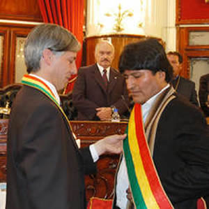 Evo Morales Ayma: 