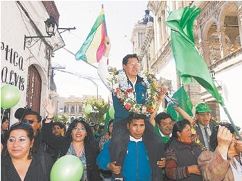 Alianza Social (AS), del ex alcalde y candidato a la presidencia, René Joaquino, cerrará su campaña electoral en Potosí