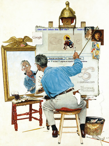 Google celebra nacimiento de Norman Rockwell; ilustrador, fotógrafo y pintor Norteamericano.