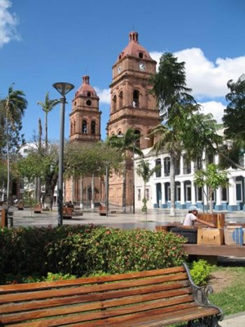 La ciudad boliviana de Santa Cruz de la Sierra.