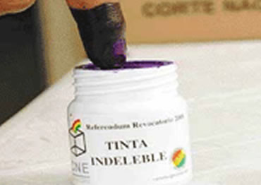 La Corte Nacional Electoral (CNE) prescinde de la tinta indeleble en las elecciones del 4 de abril.