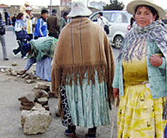 Paro en El Alto