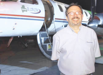 Nelson Kinn, gerente de Marketing de Aerocon