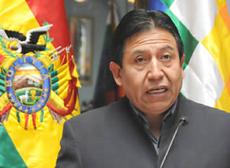 Canciller boliviano, David Choquehuanca