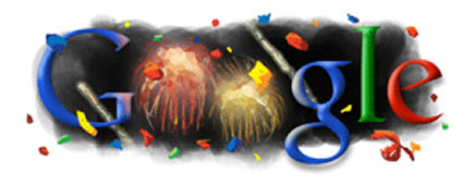 Doodle de Google por el Aniversario de Bolivia el año 2009 