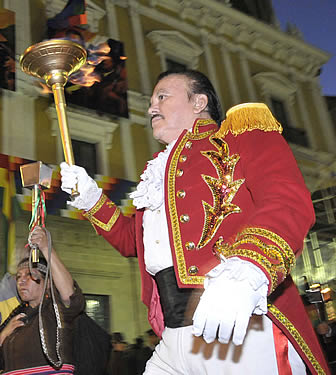 Actos de celebración a los 203 años de la gesta Libertaria de La Paz