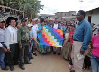 Productores del municipio de La Asunta, sur Yungas del departamento de La Paz