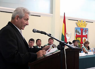 Rubén Costas, gobernador de Santa Cruz.