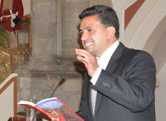 Sacha Llorenti, nuevo embajador de Bolivia ante la Organización de las Naciones Unidas (ONU)