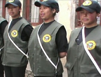 Brigada escolar de la ciudad de El Alto