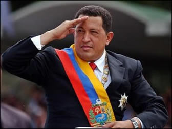 Hugo Chávez, presidente de Venezuela.