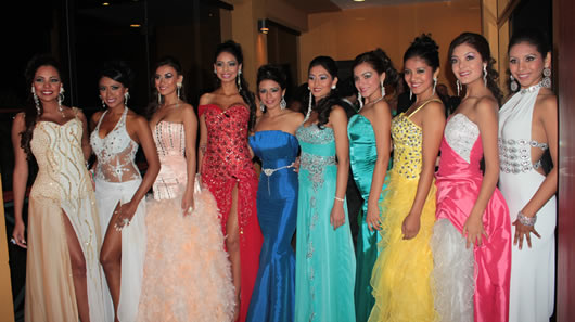 Miss Tarija 2013: La bellezas