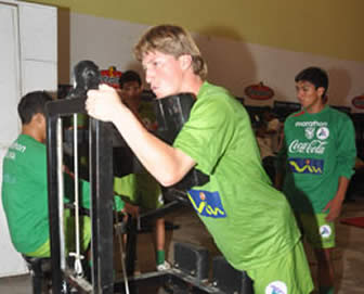 Alejandro Chumacero de la selección boliviana de Fútbol