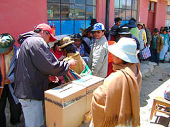Realizan estricto control con miras a las elecciones judiciales en Oruro.