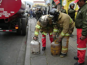 Fuga de gas en Villa Fátima